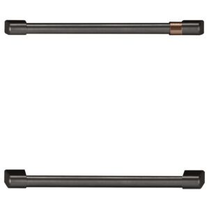 Café™ Undercounter Refrigeration Handle Kit - Brushed Black CXQD2H2PNBT